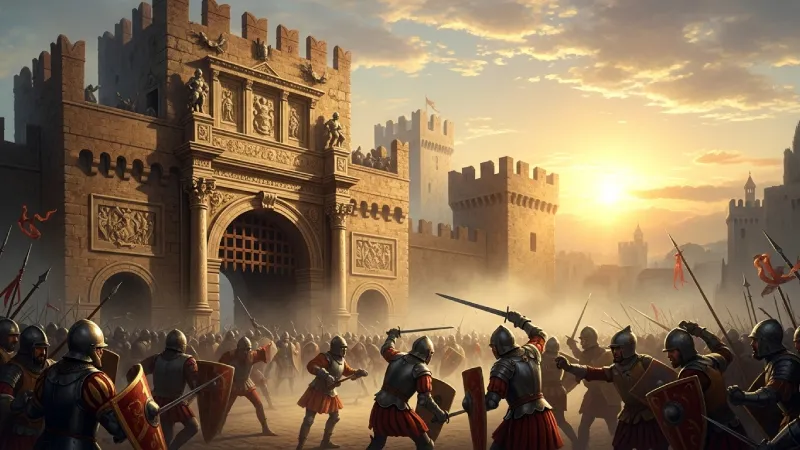 Chieti Città degli innamorati 6 06 battaglia porta cittadina